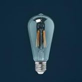 Rustik Led Ampul St-64 Amber 6W