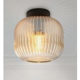RUSTİK VİNTAGE BAL CAMLI TAVAN PLOFONYER AVİZE MYL003347