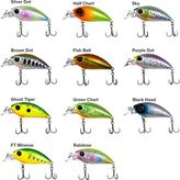 Ryuji Small Minnow 4.5 cm 5.2 gr Maket Yem - Brown Dot