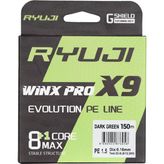Ryuji Win-X Pro 9B Dark Green 150m İp Misina 0,14mm