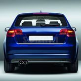 S Dizayn Audi A3 2004-2012 4 Kapı Krom Bagaj Alt Çıtası