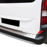 S-Dizayn Opel Combo E Krom Arka Tampon Eşiği 2019-2023