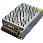 S Line 12V 10A 120W Metal Kasa Adaptör - Şerit LED ve Kamera Trafosu - Metalik Gri