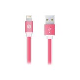S-Link SW-C603 Swapp Pembe 1 mt 2A USB Şarj Kablosu