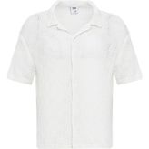 S13 Store Oversize Triko Gömlek - XL - Beyaz