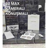 *s2 Max* Kameralı Bt Özellikli Konuşma Özelliklidil Çevirici Translateyapay Zekâ Destekli Meta Gözlük - Siyah