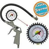 Saatli Lastik Şişirme Tabancası Saatli Otomatik
