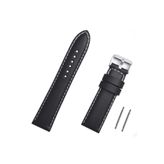 Saatse 22mm Siyah Saat Kordonu Kayış