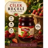 Sabıroğlu Çilek Reçeli Net 800 Gr Kavanoz