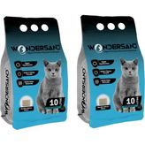 SABUN KOKULU İNCE TANE TOPAKLANAN KEDİ KUMU 10 LT X 2 ADET