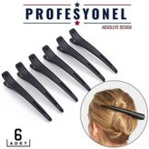 Saç Klipsi Toka 6 Adet Absolute Design 718287
