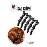 Saç Pensi Saç Klipsi 5 Adet Crocodile Design