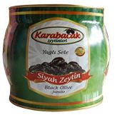 Sadıcım 2 kg Jumbo XS Karabacak Yağlı Sele Siyah Zeytin