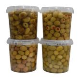Sadıcım Çizik 650 gr + Kırma 650 gr + Izgara 600 gr + Biberli 650 gr Yeşil Zeytin