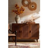 ŞafakMobilya Vintage Walnut Stil Masif Konsol