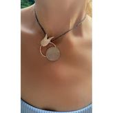 Safir Lale Kolye