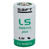 Saft LS26500 Plus - C Size - 3.6V Li-Socl2 Lithium Pil