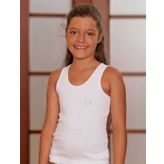 Şahinler B093 Beyaz 6 Adet Kız Çocuk Atlet