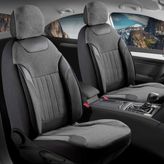 Şahinler Oto Aksesuar Honda Civic Fd6 Uyumlu Keten Oto Koltuk Kılıfı Edition Serisi Füme