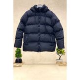 Sahnemoda Kapşonlu Oversize Şişme Kaban - Siyah