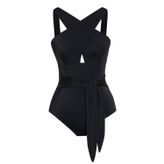 SAILOR moda Kemerli Çapraz Mayo