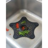 Saint Belisama Concept Deniz Yıldızı Lavabo Süzgeci, Lavabo Tıkacı, Silikon Süzgeç 1 Adet Beyaz 1 Adet Siyah - Çok Renkli