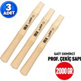 Sait Demirci Arge Toptan Prof. Çekiç Sapı ES2000 2000 gr 3 Adet