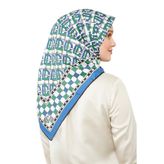 Saks LVD Baskılı Trend Twill Eşarp