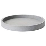 Saksı altlığı, açık gri, 19 cm