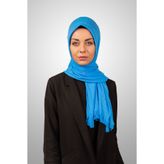 Şalcenneti.com Pratik Pliseli Turkuaz Şal