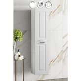 Salkım 35*167 cm Beyaz Balon MDF Asma Banyo Boy Dolabı