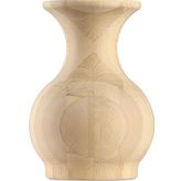 Salkım Ahşap Kayın Vazo / STBL1007