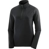 Salomon Essential Ltwarm Half Zip Siyah Kadın Polar
