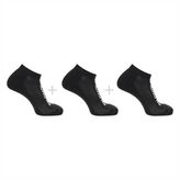Salomon Everyday Low 3 Pack Siyah Çorap