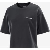 Salomon Short Tee Kadın Siyah Tişört