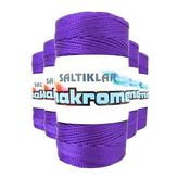 Saltıklar 4250 Mor 100 gr 5 Adet Polyester Makrome İpi