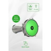 Salvador SV104AL - Yeşil LED Işıklı (Ritme Duyarlı) Alüminyum Klasik Darbuka