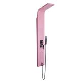 SAM BANYO Sam Aras Pembe Duş Paneli ,Şelaleli duş , Robot Duş, Duş, Pink Dikey Jakuzi