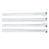 Samet Klasik Beyaz 45 cm Çekmece Rayı