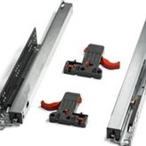 SAMET PUSH OPEN 45 CM TAM ÇİFT AÇILIM ÇEKMECE RAYI MANDAL DAHİL