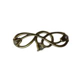 Samet Top Impex Kulp Swarovski Antik Bronz 96 mm
