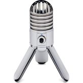 Samson Meteor Mic USB Mikrofon, Taşınabilir Stüdyo Kondansatör Mikrofonu, Chrome