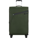 Samsonite Haki Çekçekli Kumaş Valiz Lıtebeam-Spınner 77/28 Exp