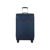 Samsonite Lacivert Çekçekli Kumaş Valiz Lıtebeam-Spınner 77/28 Exp