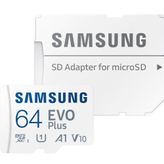 Samsung 64 GB EVO Plus UHS-I MicroSDXC Hafıza Kartı