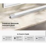 Samsung Bluetooth HDMI Optik Çoklu Bağlantı 10 Hoparlör Dolby Digital Plus, Atmos Çevresel Ses Genişletmedts Virtual:x 3.1.2 Kanal Slim Soundbar