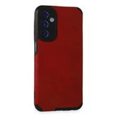 Samsung Galaxy M34 5G Kılıf Loop Deri Silikon - Kırmızı