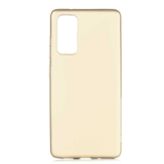 Samsung Galaxy S20 Plus Premium Silikon Kılıf Gold