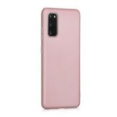 Samsung Galaxy S20 Plus Premium Silikon Kılıf Rose Gold