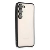Samsung Galaxy S24 Kılıf Lensli Silikon - Siyah